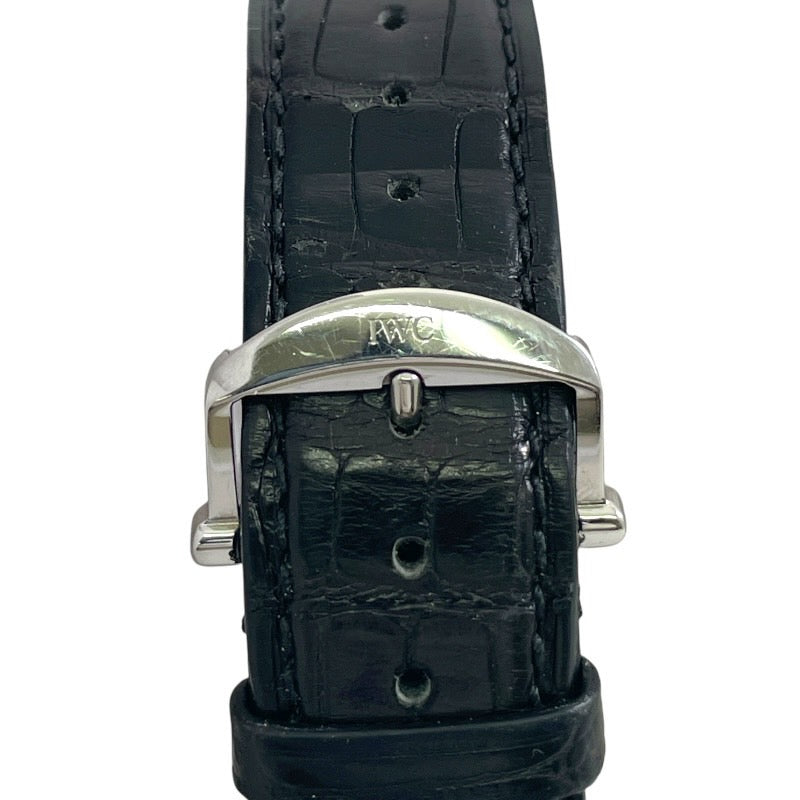 【IWC】インターナショナルウォッチカンパニー ポートフィノ IW356518 腕時計 SS/レザー メンズ 150イヤーズ 2000本限定 青文字盤 ブルー