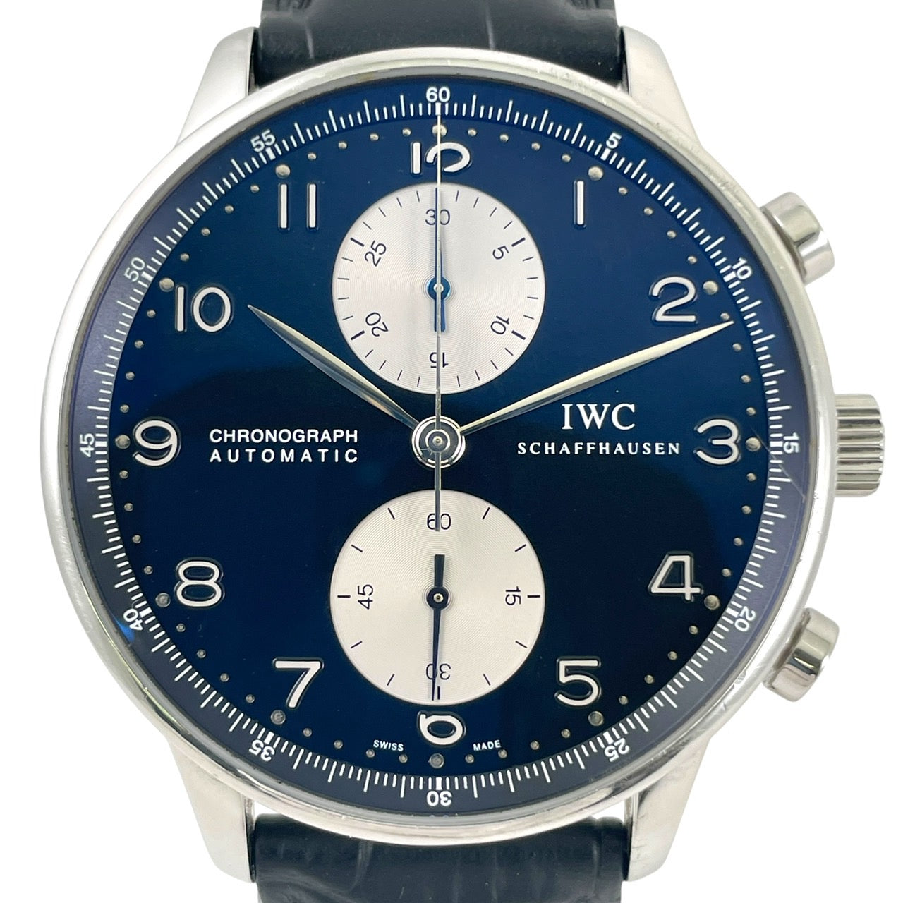 【IWC】インターナショナルウォッチカンパニー ポルトギーゼ IW371404 腕時計 ステンレススチール メンズ クロノグラフ スモセコ スモールセコンド