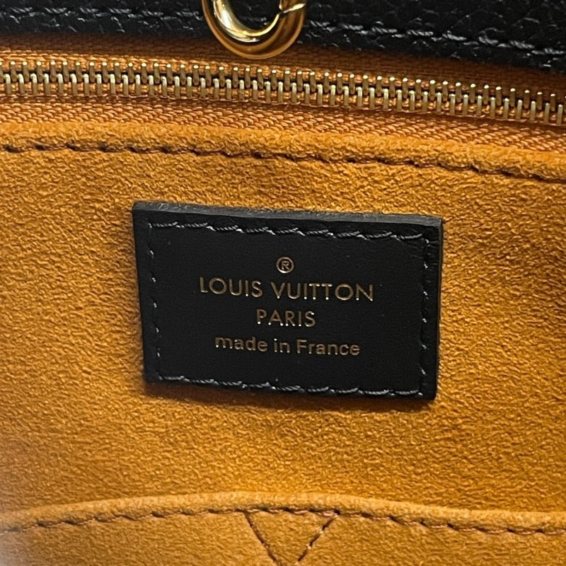 【LOUIS VUITTON】ルイ・ヴィトン オンザゴーMM M45595 ハンドバッグ レザーレディース モノグラム アンプラント 2WAY ショルダー 黒 ノワール