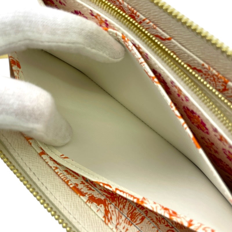【LOUIS VUITTON】ルイ・ヴィトン ジッピーウォレット M11455 長財布 レディース LV バイザプール コレクション コーラル ラウンドファスナー