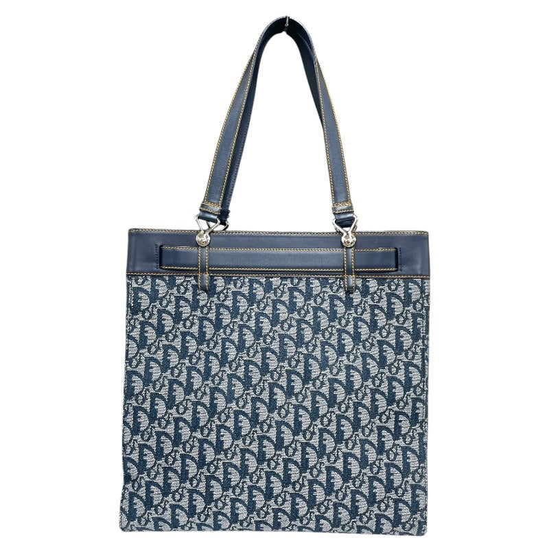【Christian Dior】クリスチャンディオール トロッター トートバッグ レディース ハンドバッグ ヴィンテージ オールド 極美品 ベルト ポケット