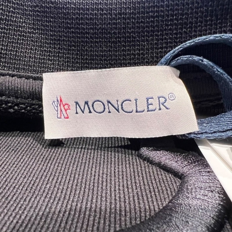【中古】【MONCLER】モンクレール MAGLIA GIROCOLLO スウェット コットンメンズ トレーナー 黒 ブラック