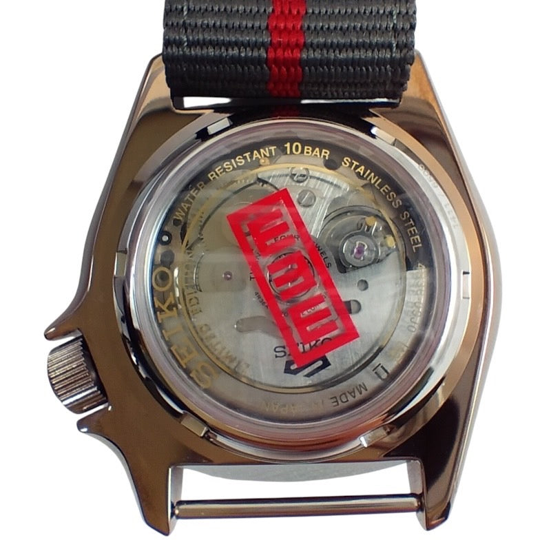 【SEIKO】セイコー 5スポーツ  SBSA093 腕時計 ステンレススチール メンズ 自動巻き NARUTO&BORUTO ナルト&ボルト コラボレーション限定 我愛羅