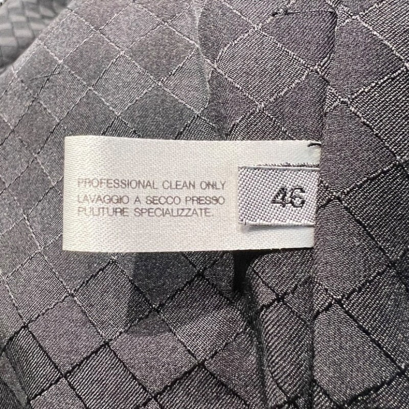 【BOTTEGAVENETA】ボッテガヴェネタ イントレチャート レザージャケット ブルゾン レザーメンズ 黒 ブラック
