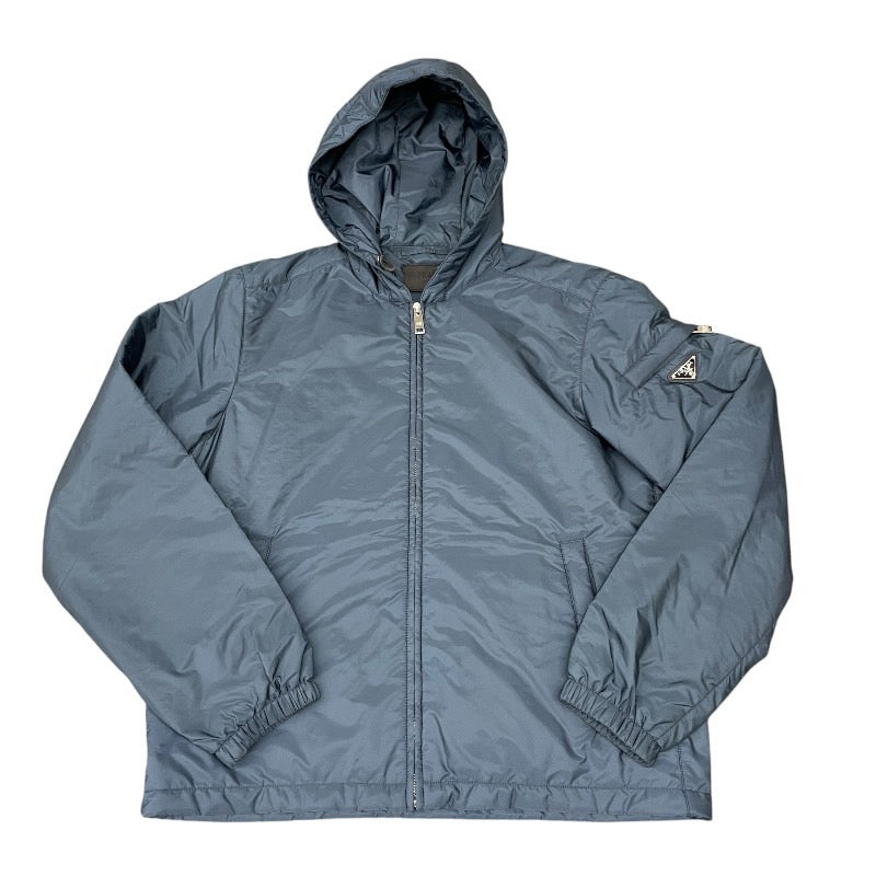 【PRADA】プラダ 中綿ジャケット SGM242 ナイロンジャケット ナイロン メンズ ジップアップ パーカー フード サイズL