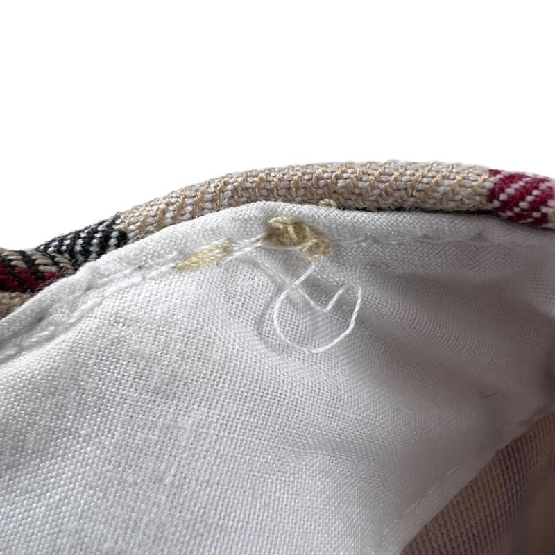 【中古】【BURBERRY】バーバリー バーバリーチェック キャップ コットン ユニセックス 帽子