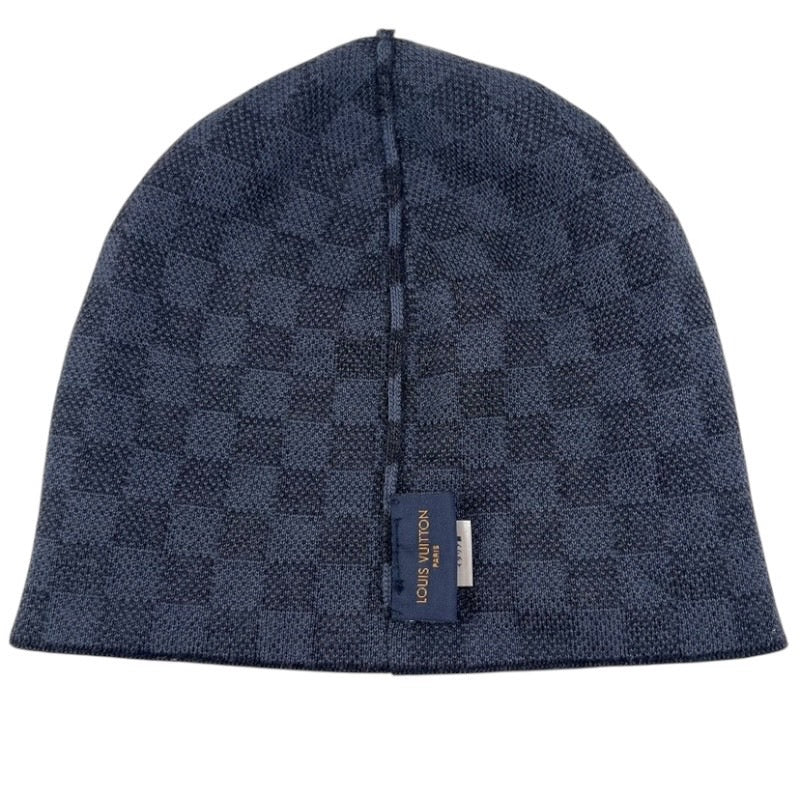 【LOUIS VUITTON】ルイ・ヴィトン ボネ プティ M70011 ニットキャップ メンズ ダミエ グラフィット ニット帽 ビーニー キャップ