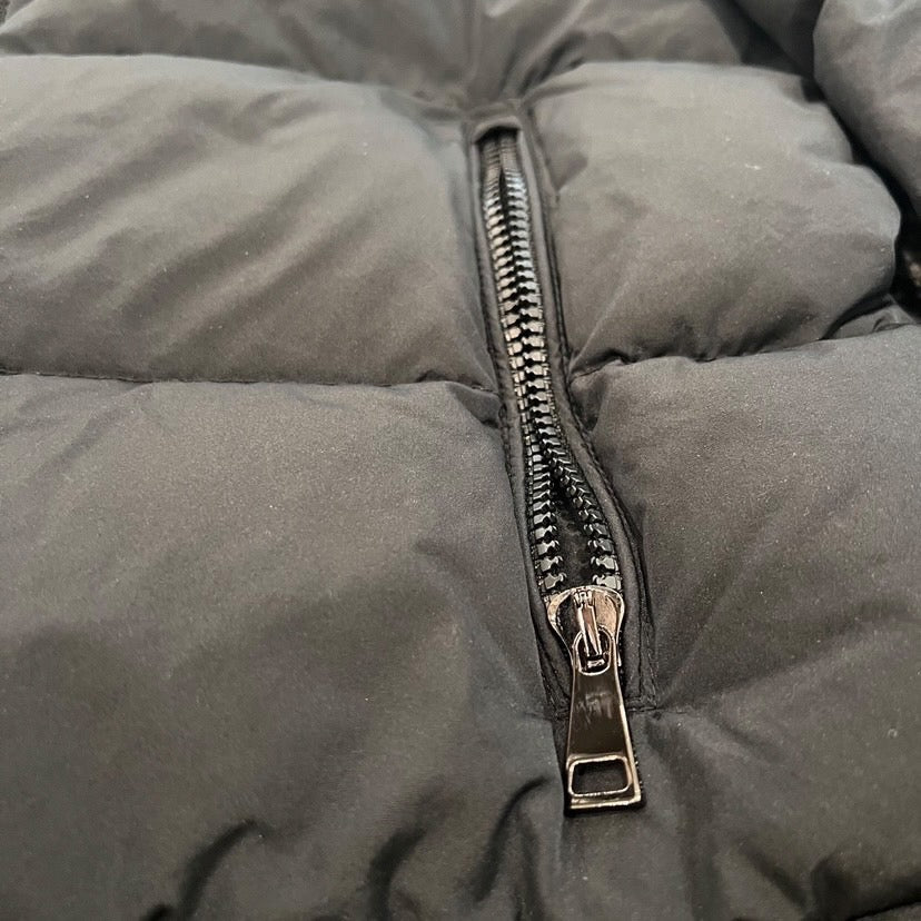 【MONCLER】モンクレール BRUNEC GIUBBOTO ダウンジャケットレディース ブルネック サイズ0 黒 ブラック 正規タグ付