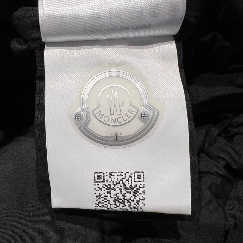 【MONCLER】モンクレール BRUNEC GIUBBOTO ダウンジャケットレディース ブルネック サイズ0 黒 ブラック 正規タグ付