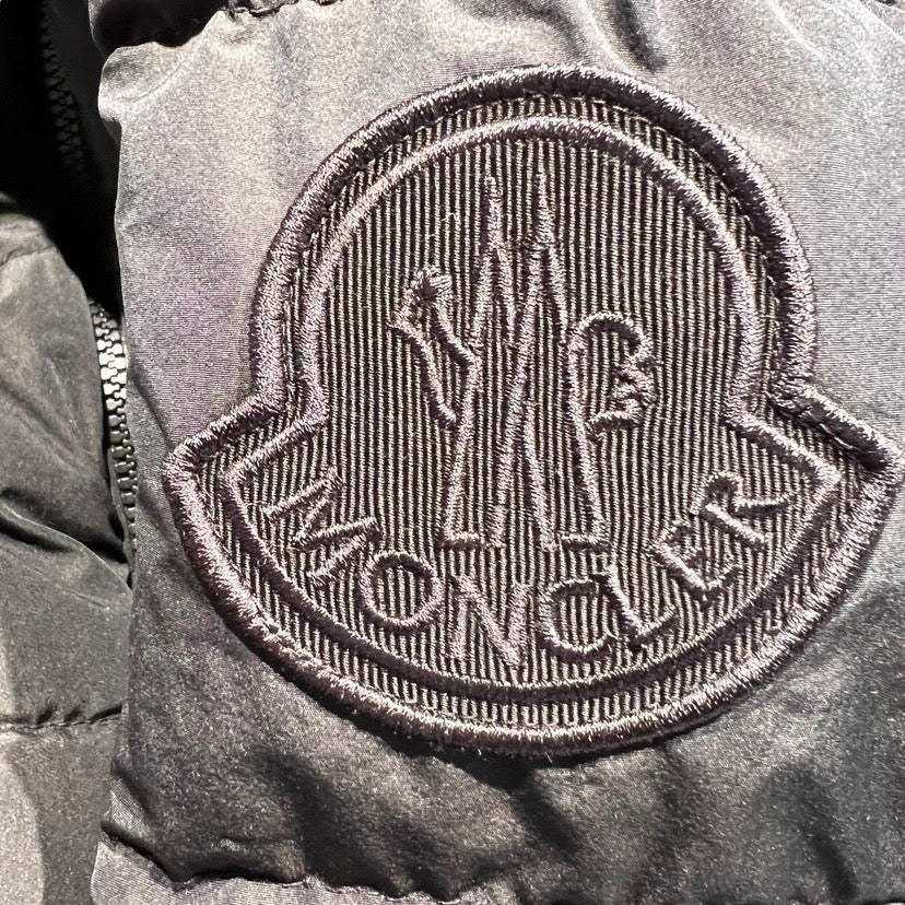 【MONCLER】モンクレール BRUNEC GIUBBOTO ダウンジャケットレディース ブルネック サイズ0 黒 ブラック 正規タグ付