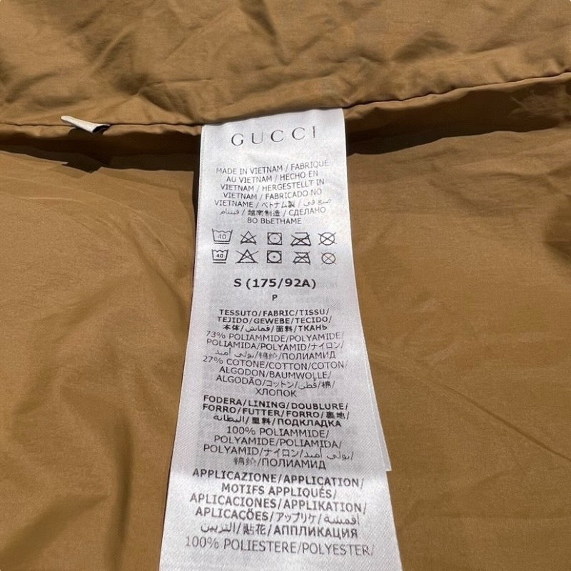 【GUCCI】グッチ ノースフェイスコラボ ジャケット 663759 マウンテンパーカー メンズ S(175/92A) ジャケット