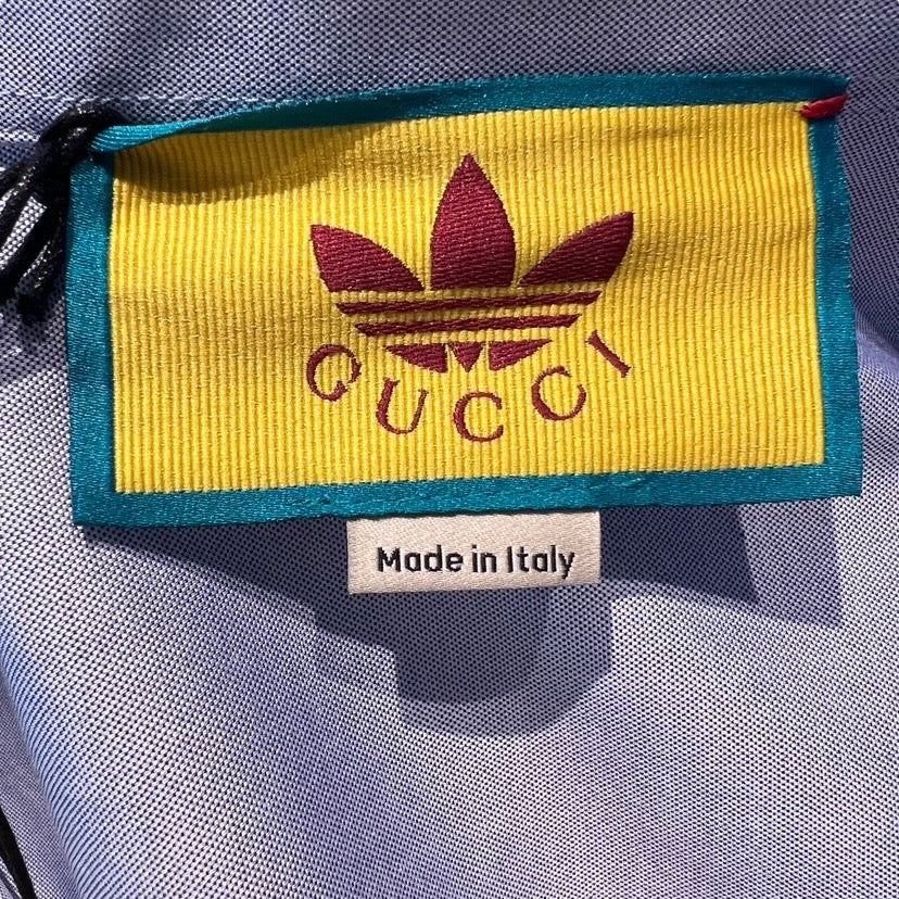 【GUCCI】グッチ GUCCI×adidas 半袖シャツメンズ ボタンシャツ コラボ