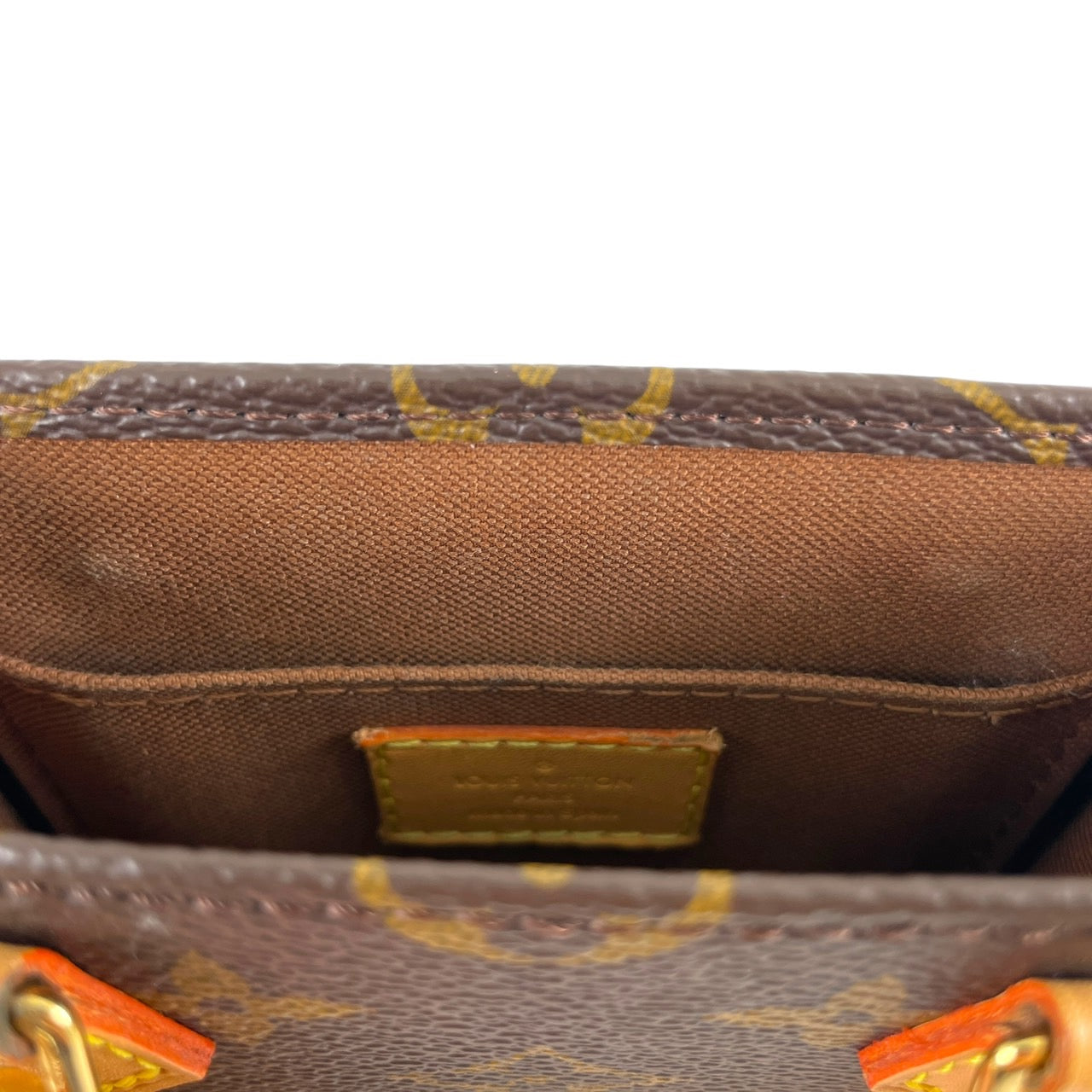 【LOUIS VUITTON】ルイ・ヴィトン プティット・サックプラ M81295 ショルダーバッグ レザー レディース モノグラム ポシェット 2way ハンドバッグ