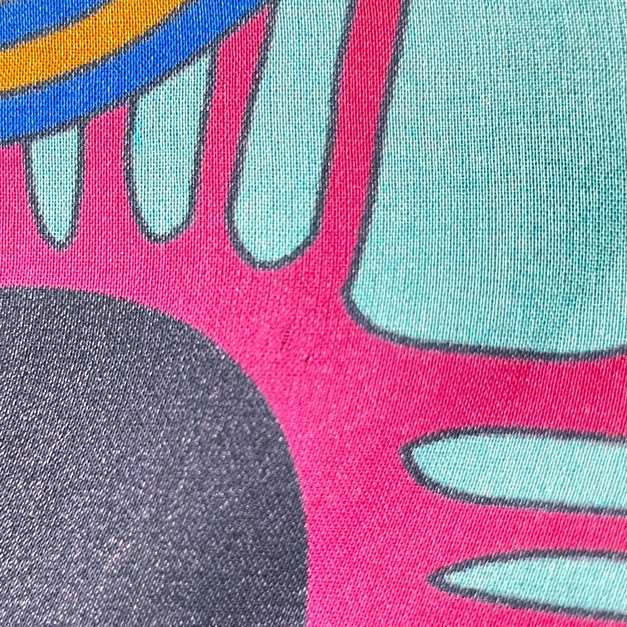 【CHROME HEARTS】クロムハーツ MAPPLETHORPE スカーフ シルクユニセックス メイプルソープ SILK ブルー クロス