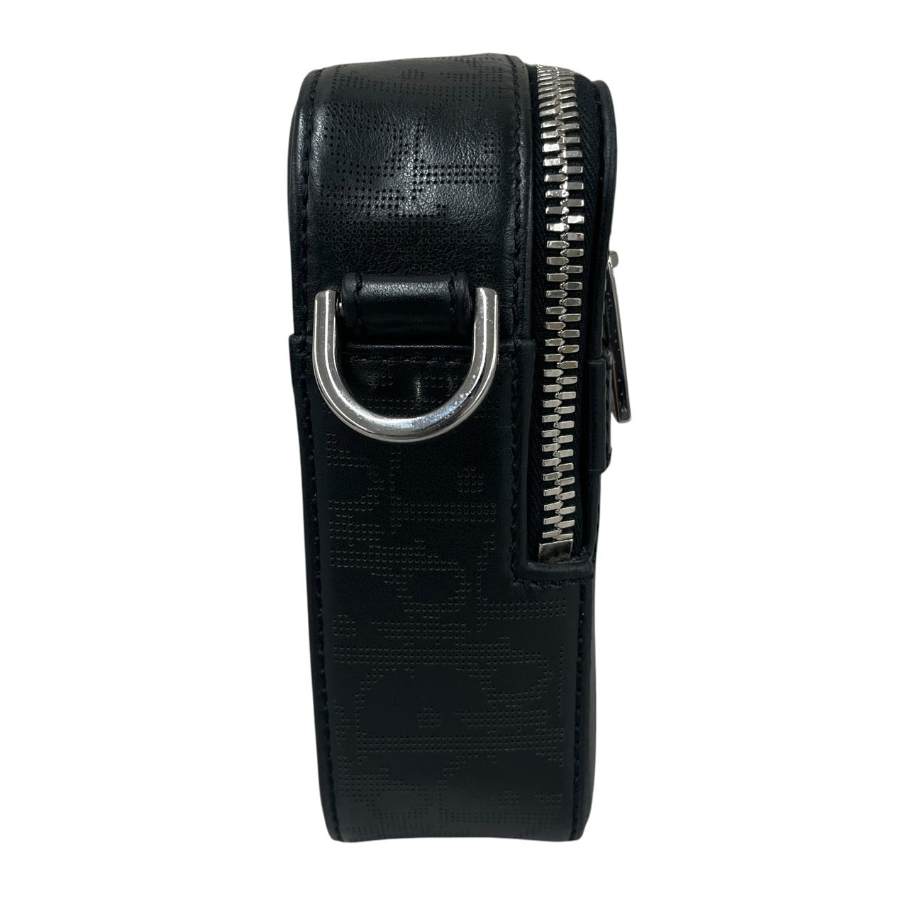 【Christian Dior】クリスチャンディオール サファリ 1ESPO206VPI ショルダーバッグ レザー メンズ オブリーク ギャラクシー ポシェット ブラック