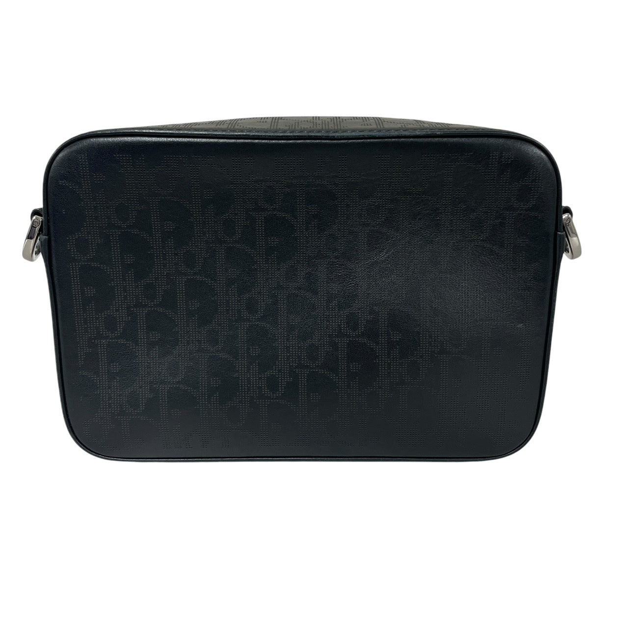 【Christian Dior】クリスチャンディオール サファリ 1ESPO206VPI ショルダーバッグ レザー メンズ オブリーク ギャラクシー ポシェット ブラック