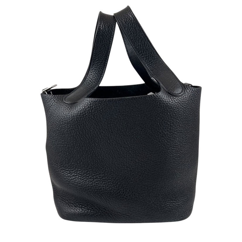 【HERMES】エルメス ピコタンPM ハンドバッグ トリヨンクレマンスレディース ピコタン18 黒 ブラック