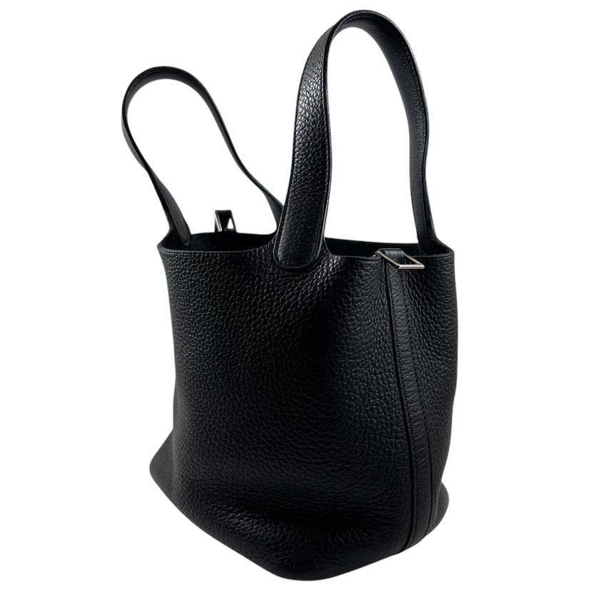 【HERMES】エルメス ピコタンPM ハンドバッグ トリヨンクレマンスレディース ピコタン18 黒 ブラック