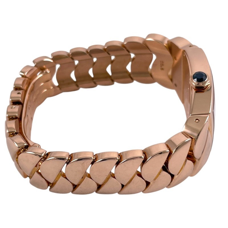 【CARTIER】カルティエ ラドーニャLM W640040I 腕時計 K18ピンクゴールドメンズ ピンクゴールド レディース