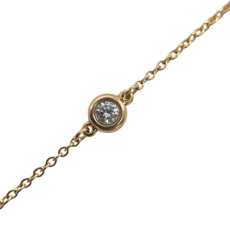 【TIFFANY&Co.】ティファニー バイザヤード ブレスレット K18イエローゴールド レディース 750 ダイヤモンド