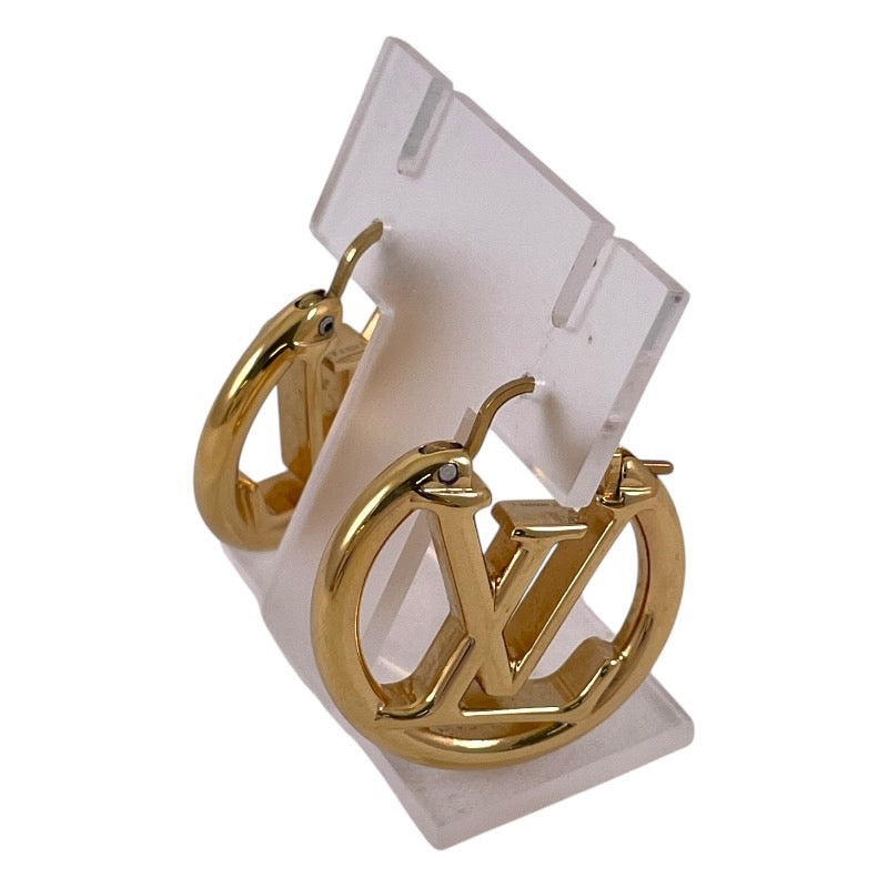 【LOUIS VUITTON】ルイ・ヴィトン ブックルドレイユ ルイーズ LV サークル M00396 ピアス レディース イヤリング ゴールド
