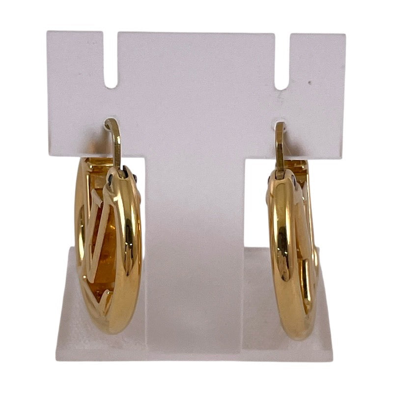 【LOUIS VUITTON】ルイ・ヴィトン ブックルドレイユ ルイーズ LV サークル M00396 ピアス レディース イヤリング ゴールド