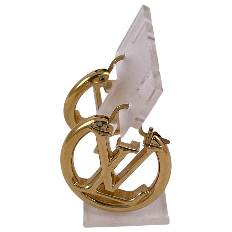 【LOUIS VUITTON】ルイ・ヴィトン ブックルドレイユ ルイーズ LV サークル M00396 ピアス レディース イヤリング ゴールド