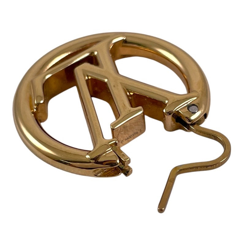 【LOUIS VUITTON】ルイ・ヴィトン ブックルドレイユ ルイーズ LV サークル M00396 ピアス レディース イヤリング ゴールド