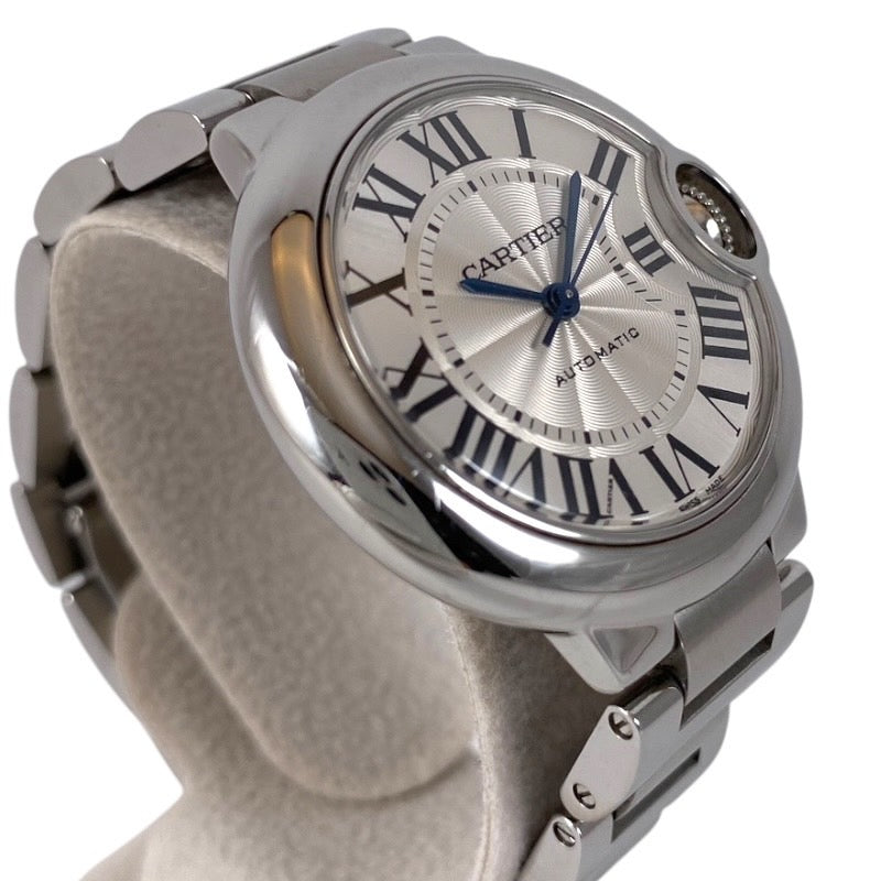 【CARTIER】カルティエ バロンブルーMM W6920071 腕時計 ステンレス レディース 自動巻き オートマティック