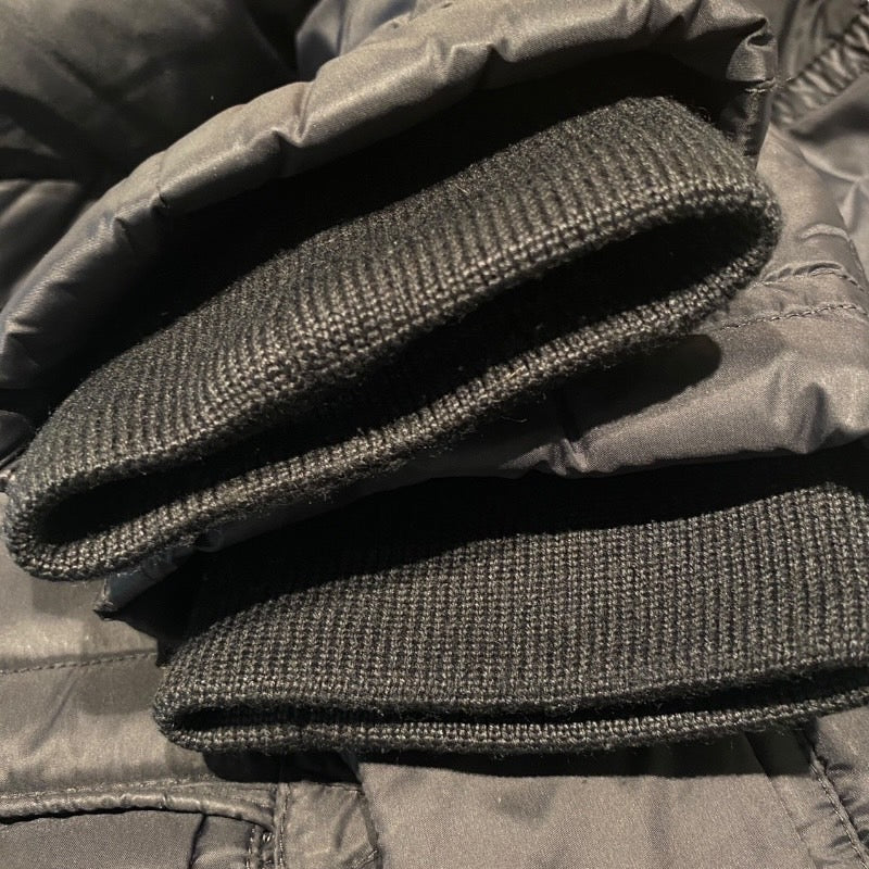 【MONCLER】モンクレール BISENTI ダウンジャケット ナイロン レディース サイズ1 ダウンコート 黒 ブラック