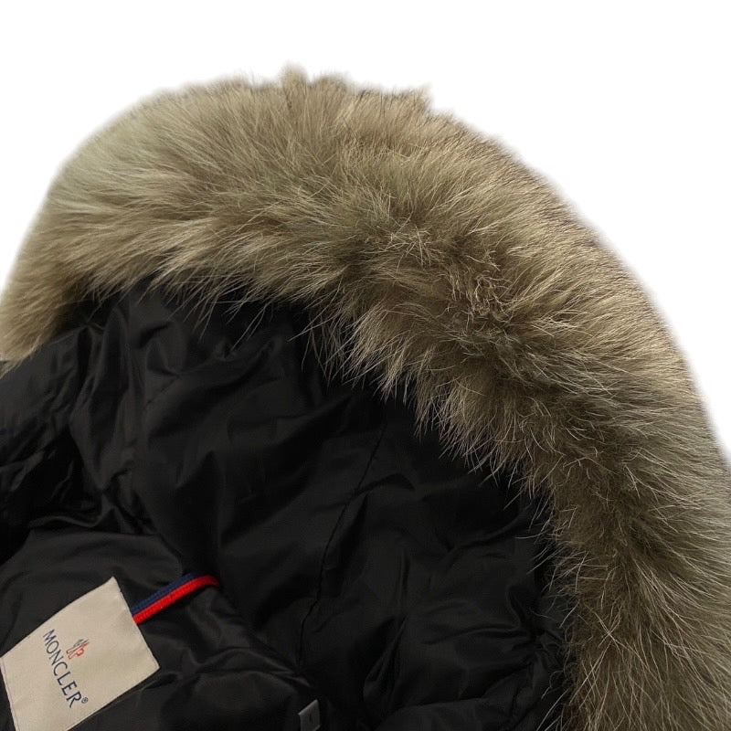 【MONCLER】モンクレール BISENTI ダウンジャケット ナイロン レディース サイズ1 ダウンコート 黒 ブラック