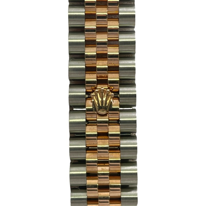 【ROLEX】ロレックス デイトジャスト31 278271 腕時計 SS/PG レディース スレート文字盤 ダイヤモンド 2023年ギャラ