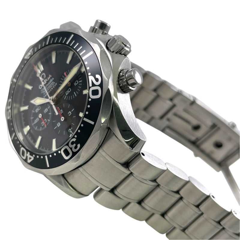 【OMEGA】オメガ シーマスター アメリカズカップ 2594.50 腕時計 ステンレススチール メンズ クロノグラフ SS/SS プロフェッショナル