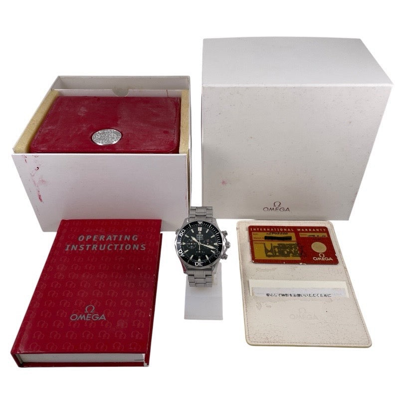 【OMEGA】オメガ シーマスター アメリカズカップ 2594.50 腕時計 ステンレススチール メンズ クロノグラフ SS/SS プロフェッショナル
