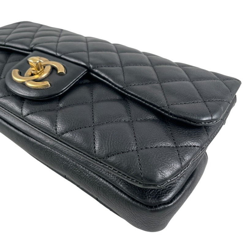 【CHANEL】シャネル マトラッセ A67488 ショルダーバッグ ラムスキン レディース チェーンショルダー 黒 ブラック 2WAY