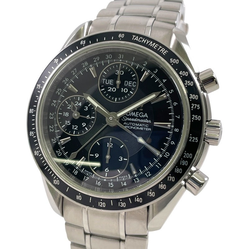 【OMEGA】オメガ スピードマスター トリプルカレンダー 3220.50 腕時計 ステンレススチール メンズ 新品仕上げ済 SS/SS 黒文字盤 自動巻き