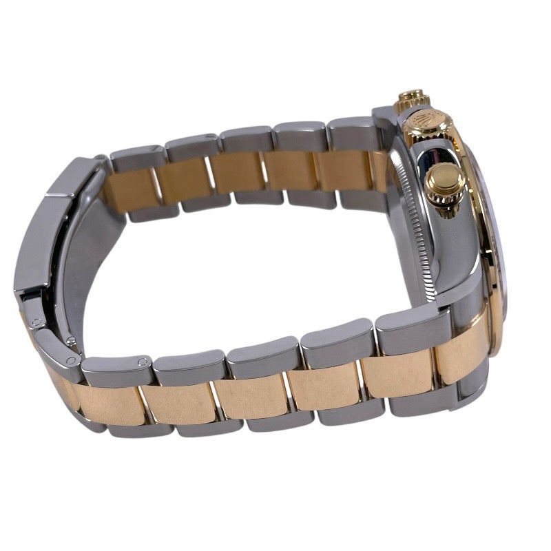 【ROLEX】ロレックス コスモグラフ デイトナ 126503 腕時計 SS/YG メンズ イエローゴールド クロノグラフ 黒文字盤 ブラック 2024年ギャラ
