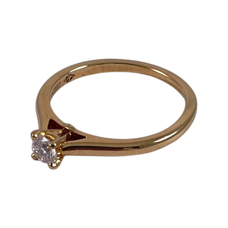 CARTIER】カルティエ ソリテール ダイヤ リング・指輪 K18ピンク 