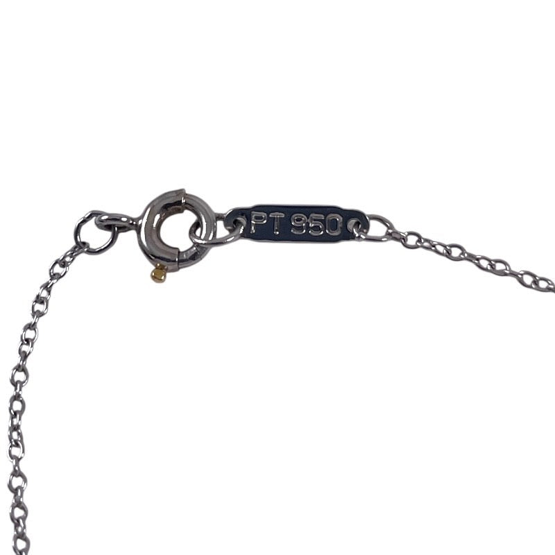 【TIFFANY&Co.】ティファニー スモールクロス ネックレス Pt950プラチナレディース ダイヤモンド