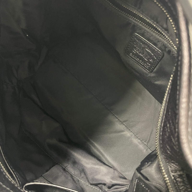 【BURBERRY】バーバリー ショルダーバッグ ナイロン レディース ワンショルダー セミショルダー チェック柄 黒 ブラック チェーン レザー