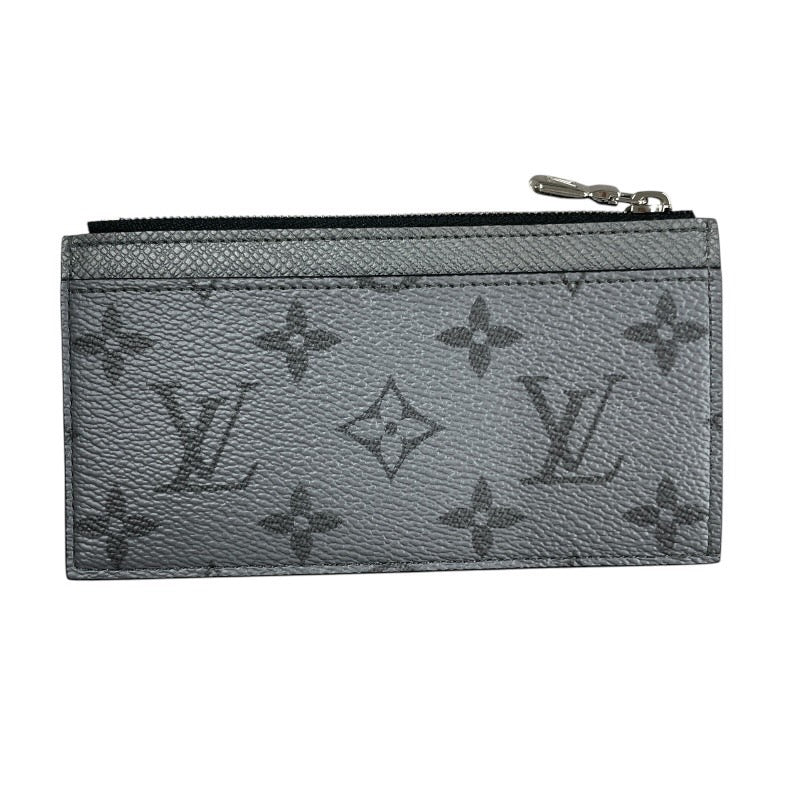 【LOUIS VUITTON】ルイ・ヴィトン コイン カードホルダー M30839 コインケース レザーメンズ モノグラム タイガラマ RFID シルバー グレー
