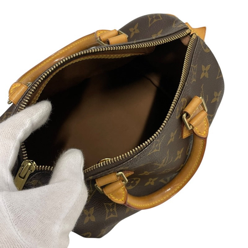 【LOUIS VUITTON】ルイ・ヴィトン スピーディ25 M41528 ボストンバッグレディース モノグラム ハンドバッグ ミニ ブラウン