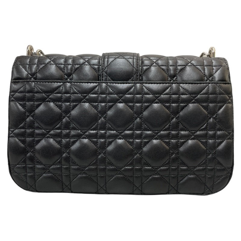 【Christian Dior】クリスチャンディオール レディディオール カナージュ ミスディオール ショルダーバッグ レザー レディース チェーンショルダー ニューロック 黒 ブラック