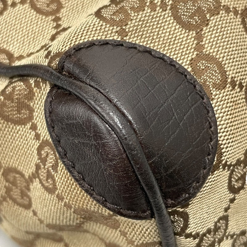 【GUCCI】グッチ GGキャンバス シェリーライン 30458 ハンドバッグ レディース ミニボストン GG柄 レザー ウェビングライン