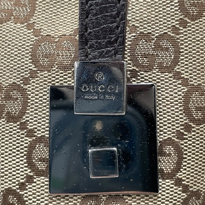 【GUCCI】グッチ GGキャンバス シェリーライン 30458 ハンドバッグ レディース ミニボストン GG柄 レザー ウェビングライン
