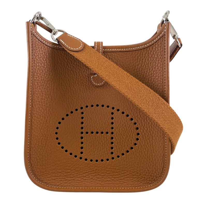 【HERMES】エルメス エヴリンTPM 16 ショルダーバッグ トリヨンクレマンスレディース エブリン ゴールド B刻印 2023年