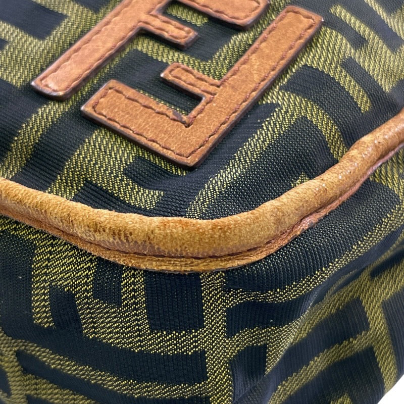 【FENDI】フェンディ ズッカ 7VA152 ショルダーバッグ レザー メンズ ナイロン ポシェット レディース
