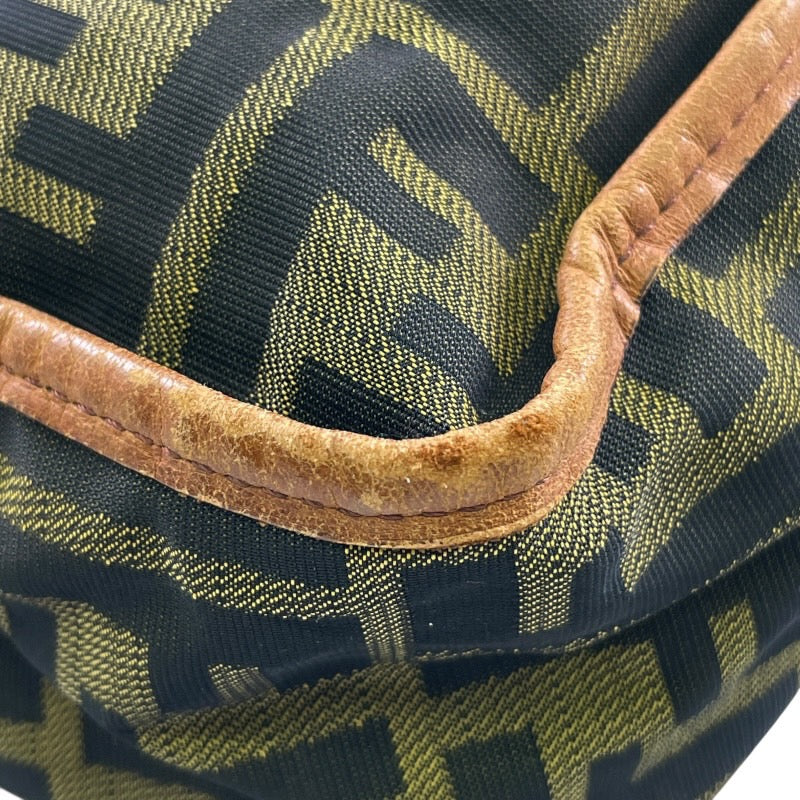 【FENDI】フェンディ ズッカ 7VA152 ショルダーバッグ レザー メンズ ナイロン ポシェット レディース