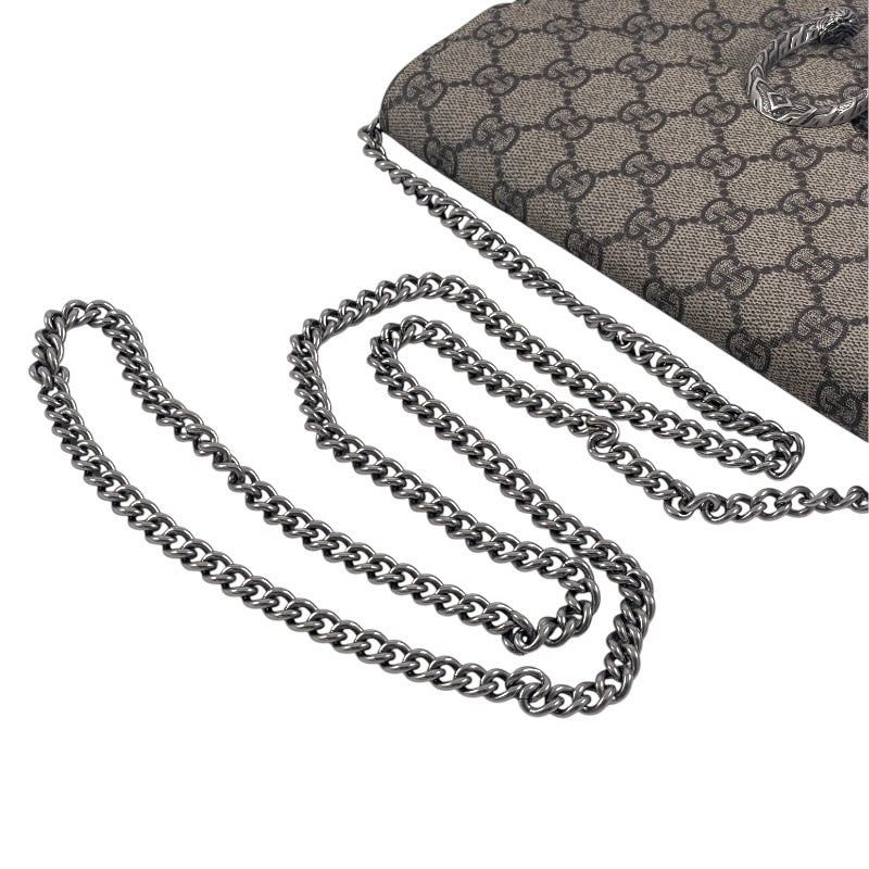 【GUCCI】グッチ デュオニソス 401231 ショルダーバッグ PVCコーティングキャンバス レディース チェーン ウォレット GGスプリーム
