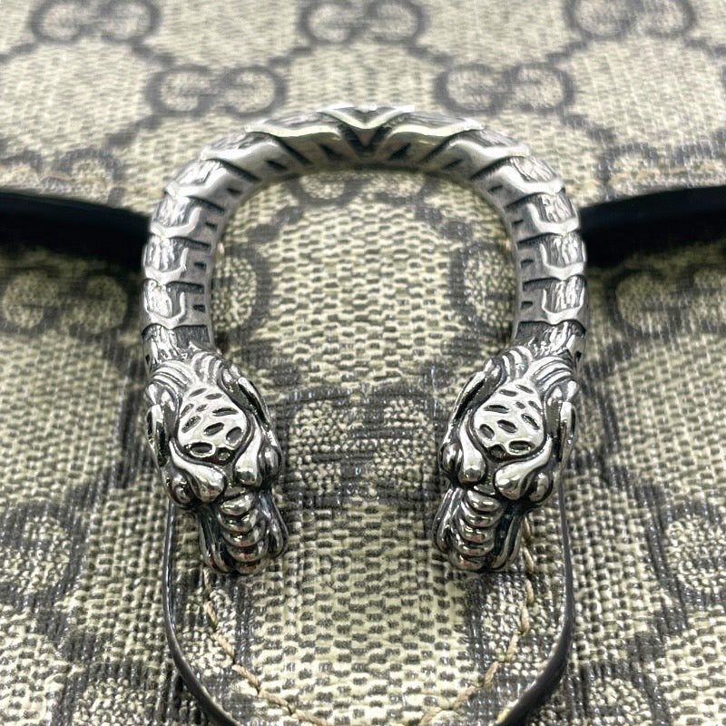 【GUCCI】グッチ デュオニソス 401231 ショルダーバッグ PVCコーティングキャンバス レディース チェーン ウォレット GGスプリーム